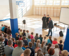 Spotkanie w SP w Siedliskach k. Bobowej 2019 (1)